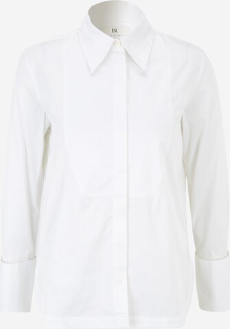 Banana Republic Petite Blouse in Wit: voorkant