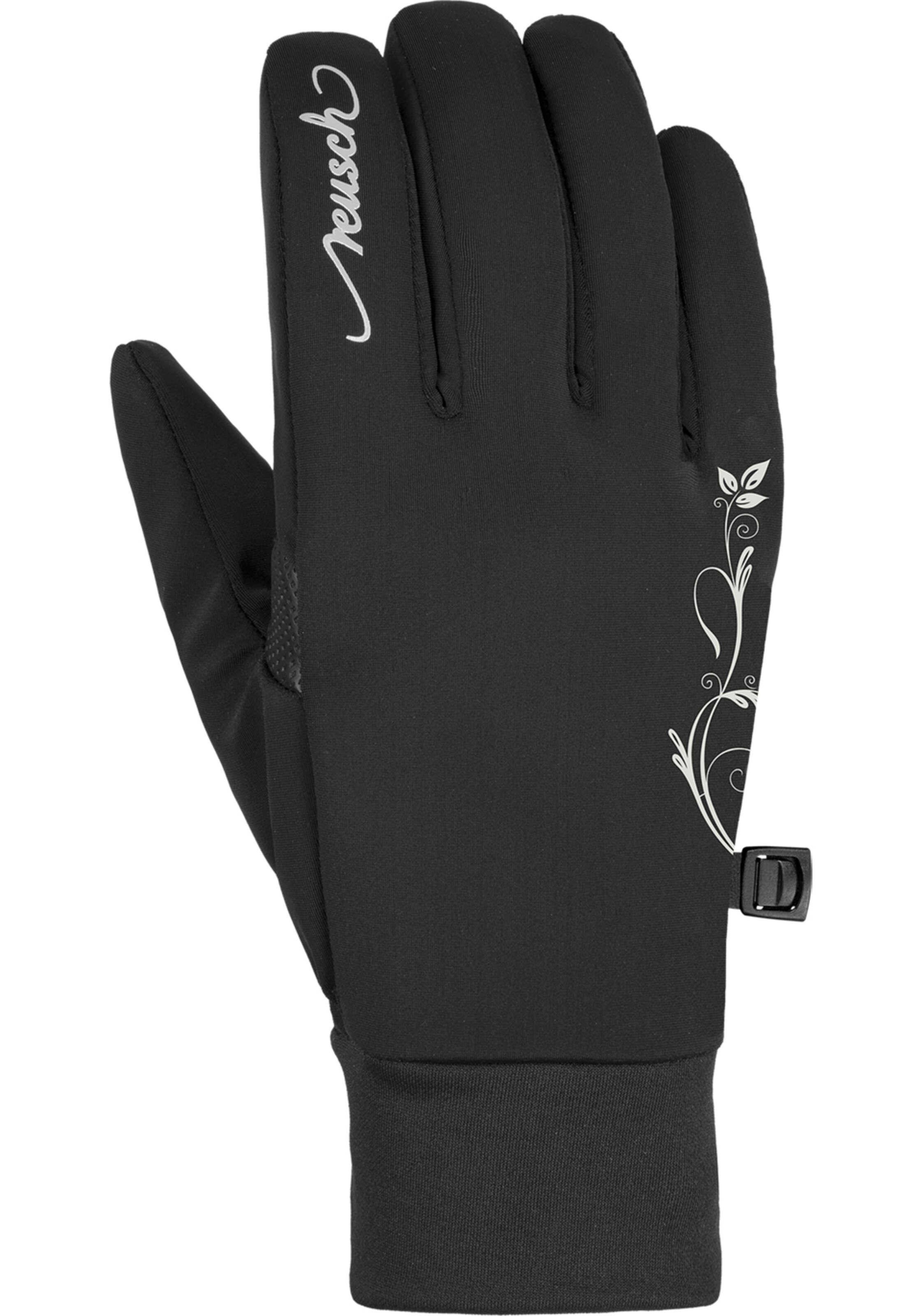 REUSCH Athletic Gloves 'Saskia' in Black