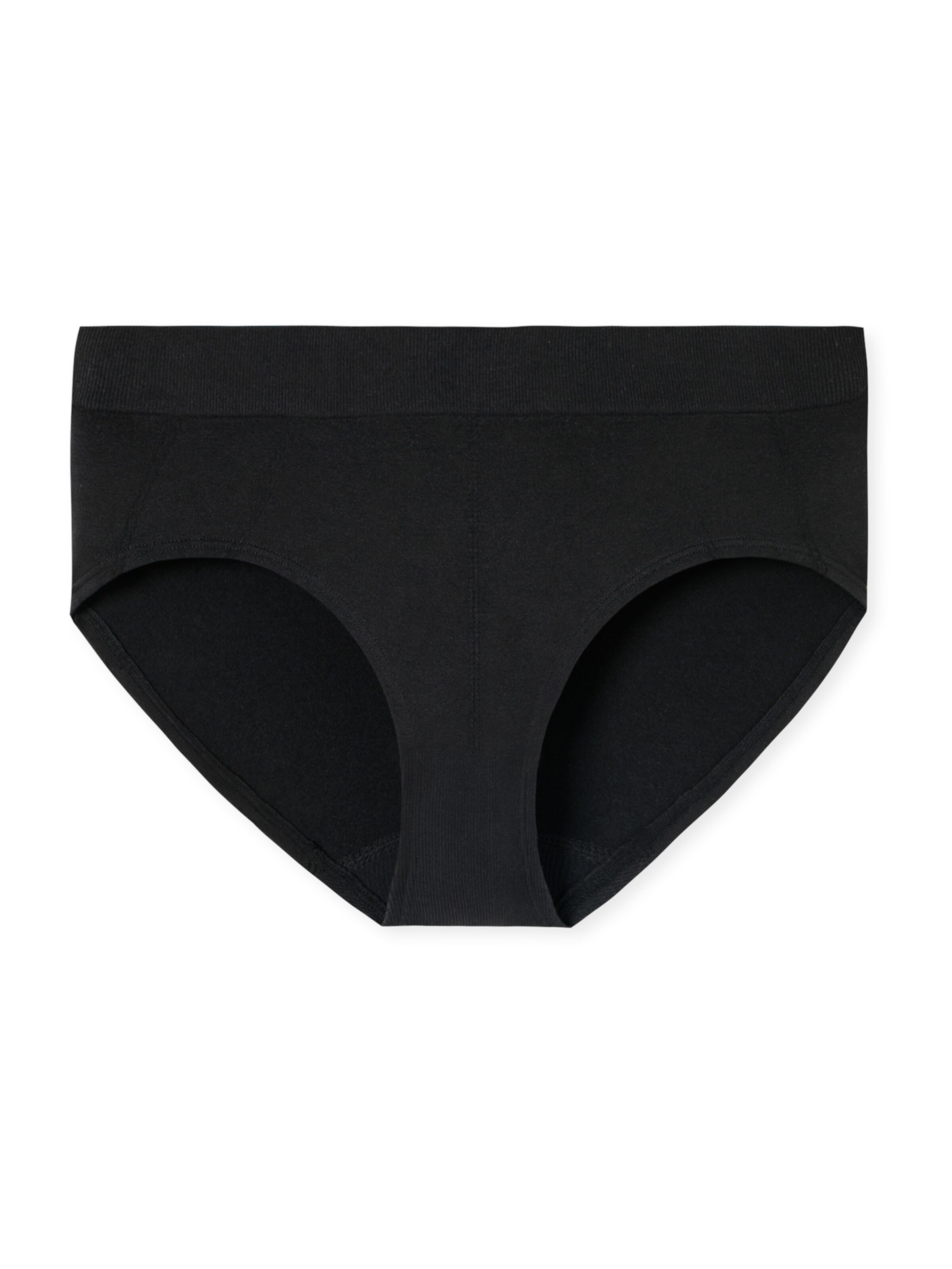 SCHIESSER Panty 'Casual Seamless' in Schwarz: Vorderseite