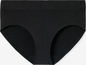 SCHIESSER Boyshorts 'Casual Seamless' in Black: front