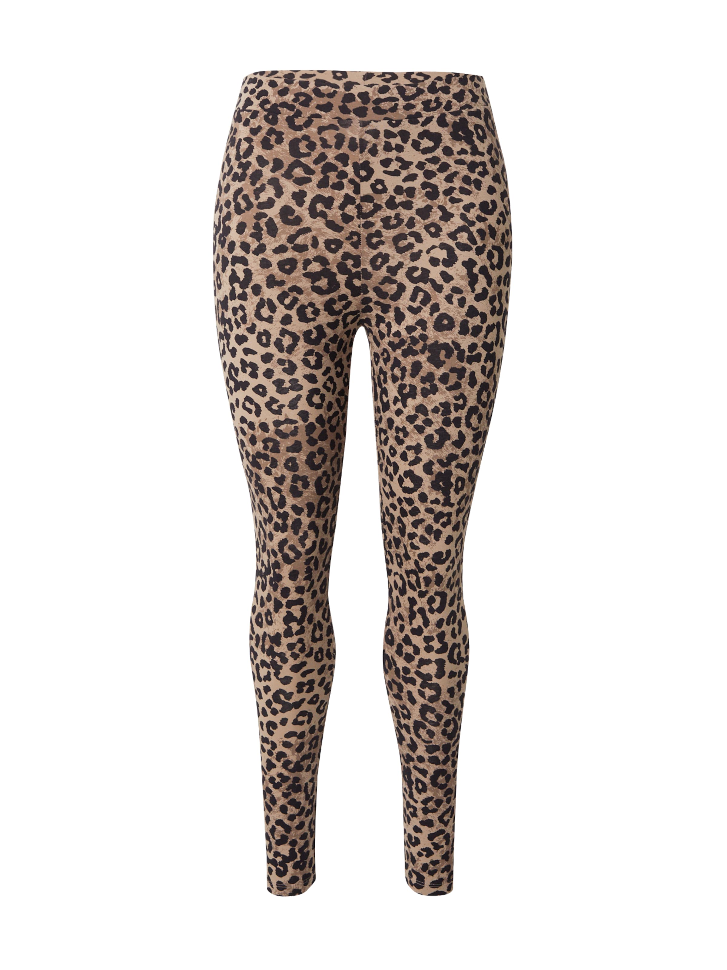 ONLY Carmakoma Skinny Leggings 'CARXMAS' in Braun: Vorderseite