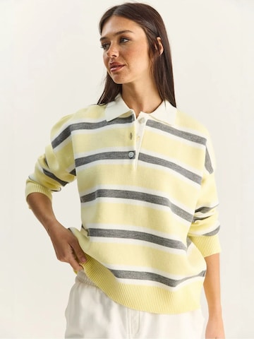 Pull-over 'Pullover' Bianco Lucci en jaune