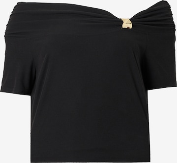 juoda GUESS Marškinėliai 'BRIGITTE': priekis