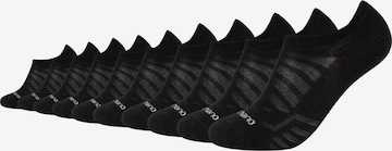 camano Socken in Schwarz: Vorderseite