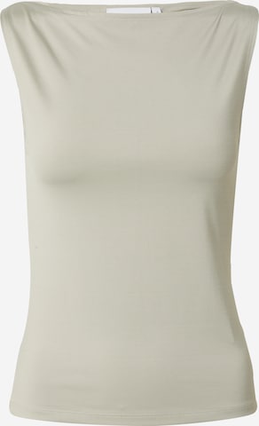 Top 'Annie' di WEEKDAY in grigio: frontale