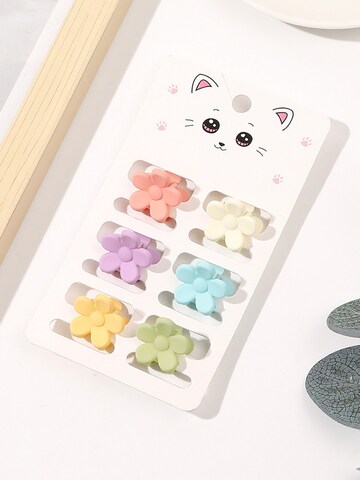 soho Hair accesoires Hårsmykke 'Lala Mini Hair Clips - Pastel Flowers' i blandingsfarvet