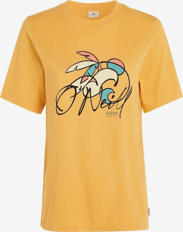 T-shirt 'Luano' O'NEILL en jaune : devant