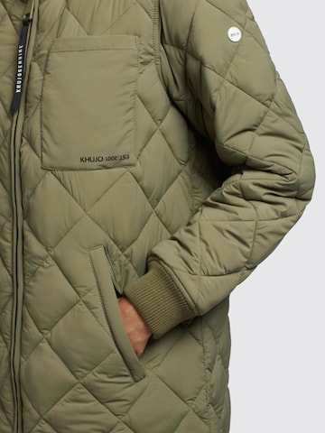 Manteau mi-saison khujo en vert