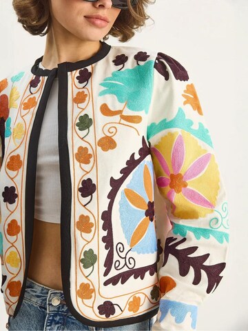 Bianco Lucci Between-Season Jacket in White