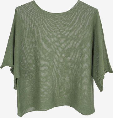 Seasons of April Trui 'Fleur' in Groen: voorkant