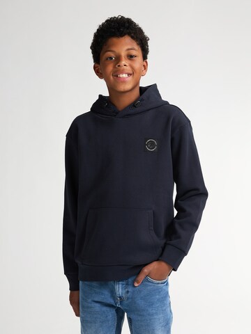 Petrol Industries Sweatshirt in Blauw: voorkant