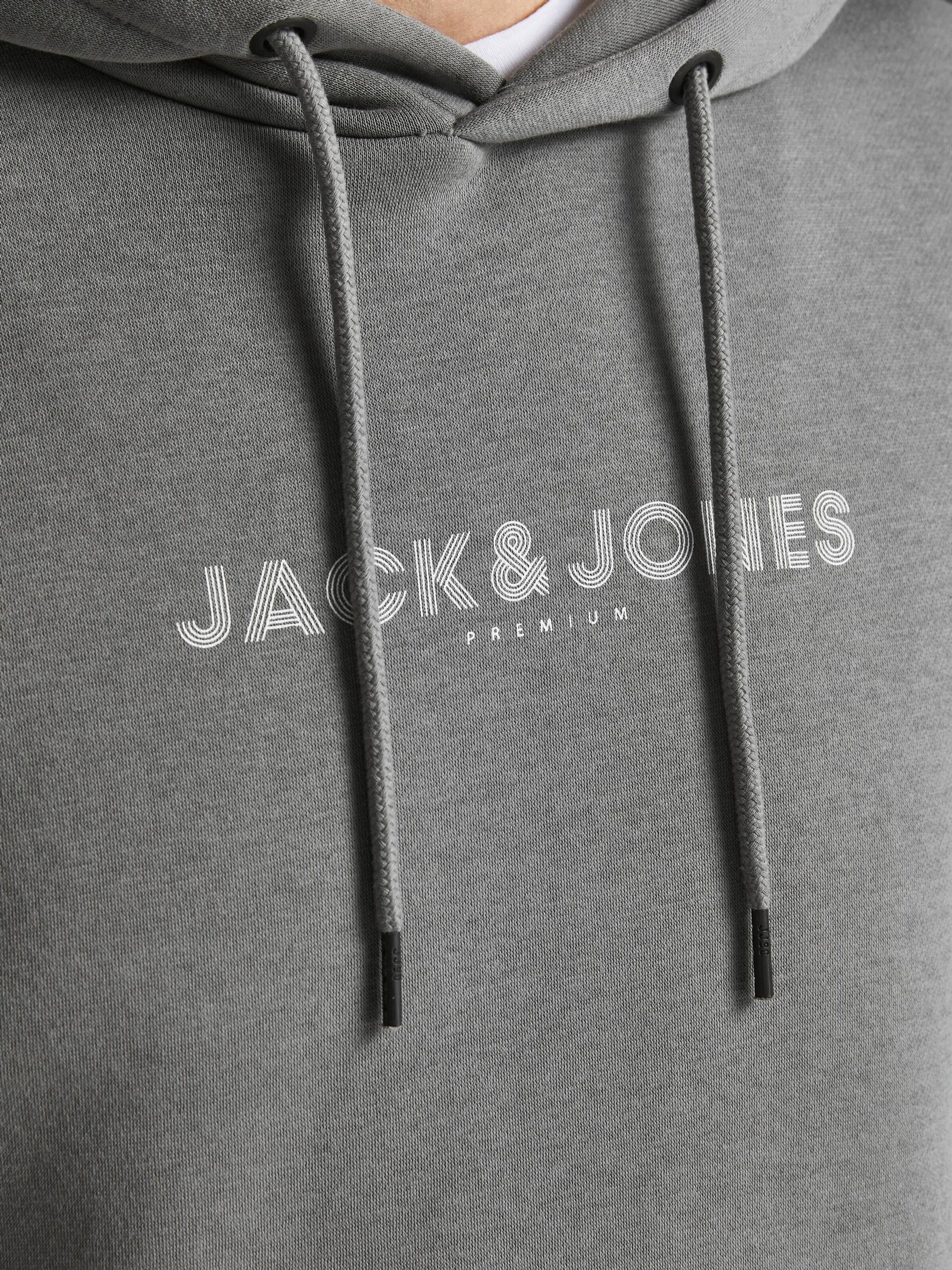 Männer Sweat JACK & JONES Sweatshirt 'Booster' in Grau - DA13791 Männer Sweat JACK & JONES Sweatshirt 'Booster' in Grau - DA13791