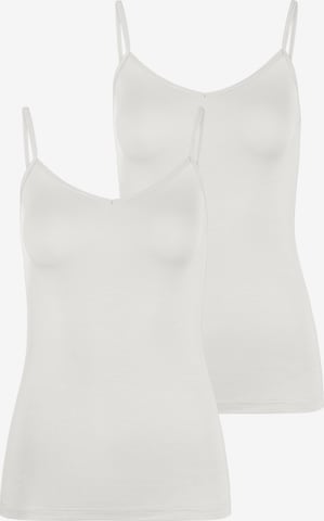 smėlio LASCANA Palaidinė be rankovių: priekis