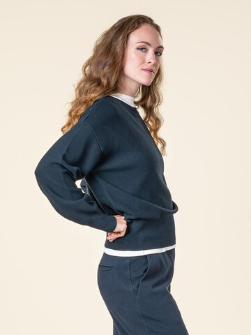 Living Crafts Pullover 'THABITA'‌‌‌ in Blau
