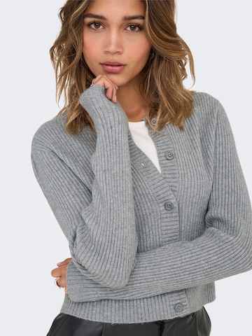 ONLY Knit Cardigan 'ONLKATIA' in Grey
