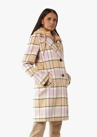 comma casual identity Övergångskappa i beige: framsida