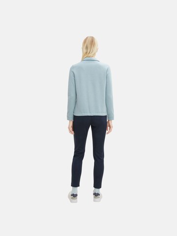 TOM TAILOR Sweatshirt in Blue