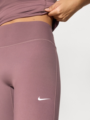 évasé Pantalon de sport 'ONE' NIKE en violet
