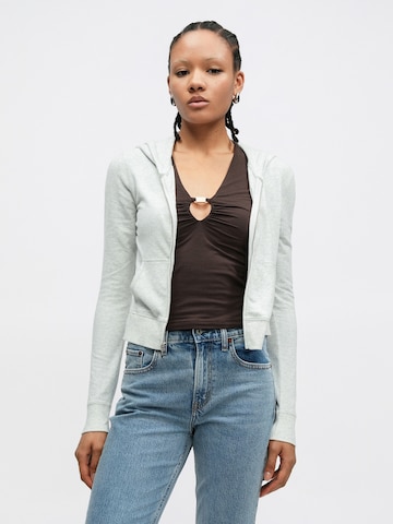 Abercrombie & Fitch Mikina – šedá