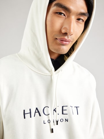 Hackett London Sweatshirt 'HERITAGE' in Weiß
