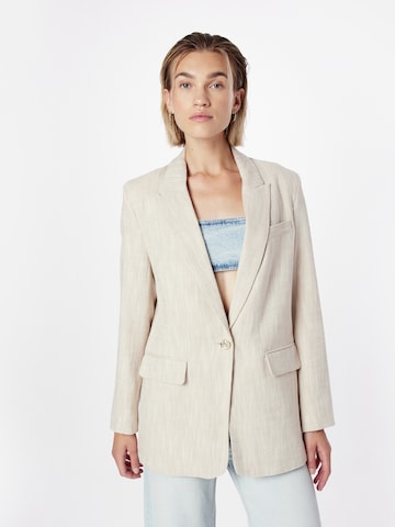 River Island Blazer | bež barva: sprednja stran