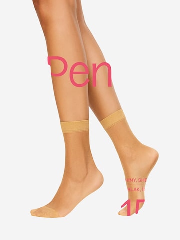 Penti - Meias curtas 'PENTI Damen FIT Socken' em bege