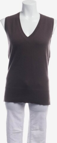 FTC Cashmere Pullunder XL in Braun: Vorderseite