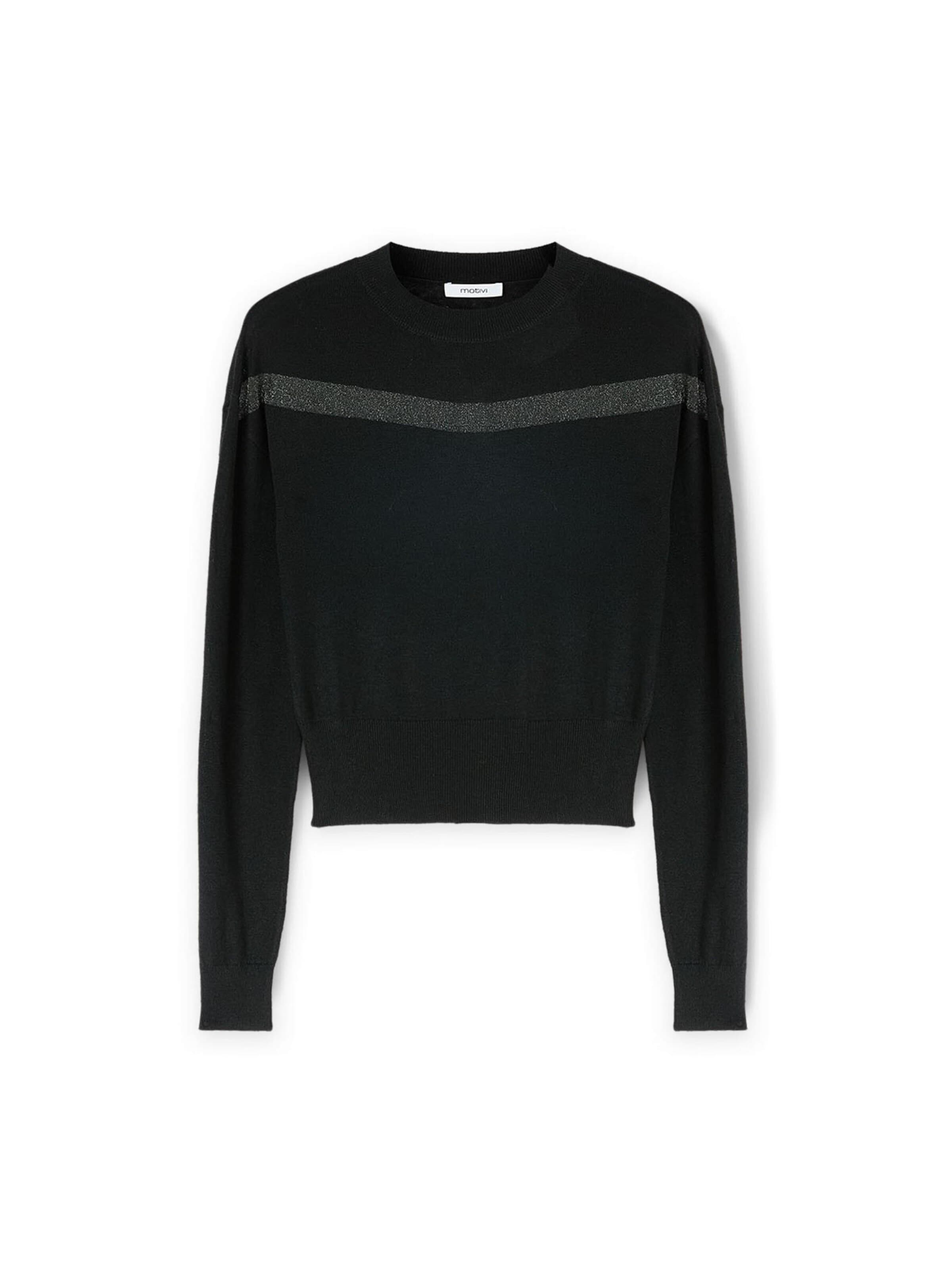 MOTIVI - Jersey en negro: frente