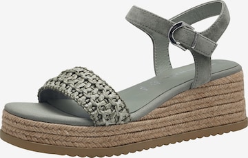 Sandales TAMARIS en gris : devant