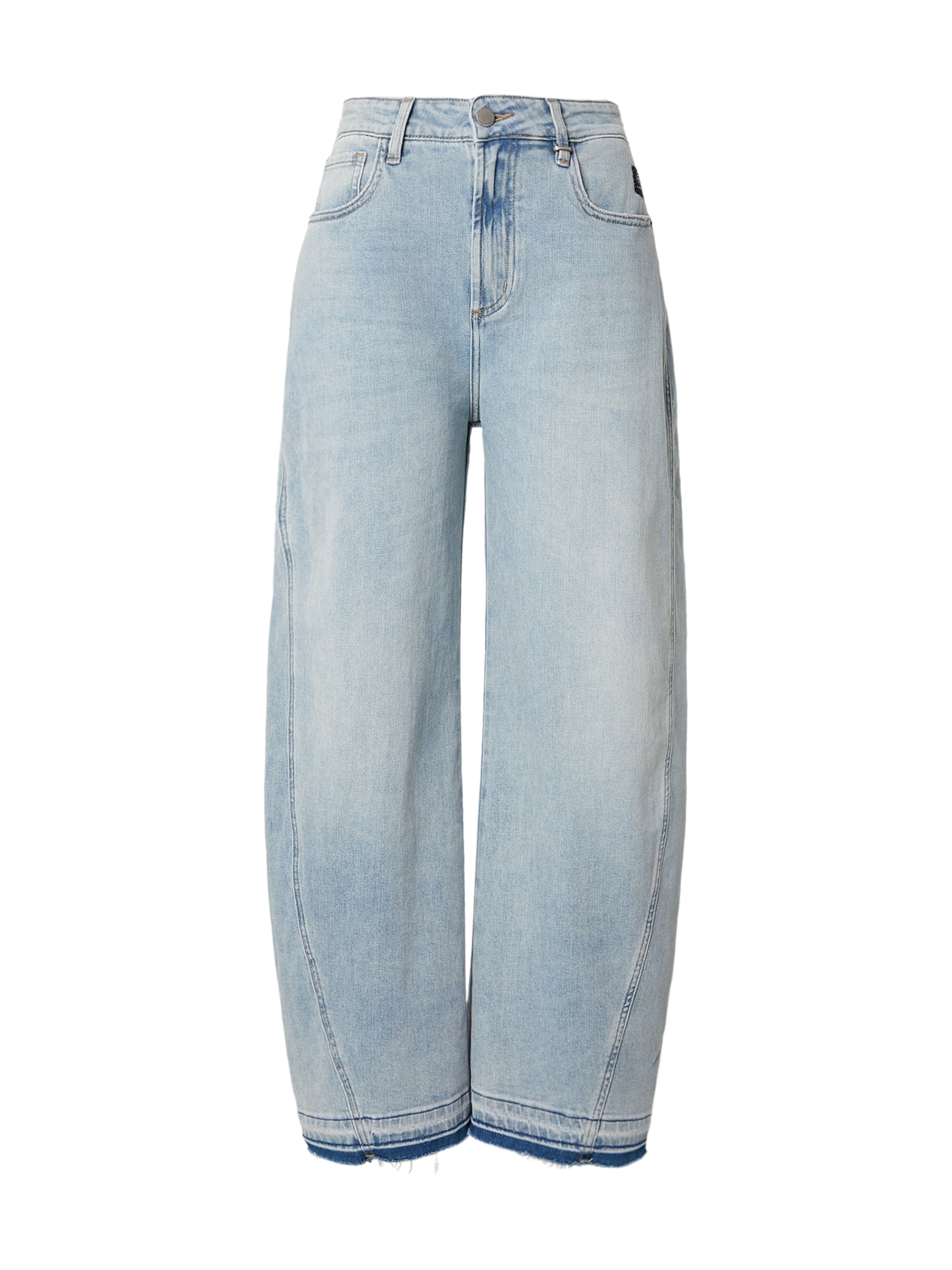 Elias Rumelis Barrel Jeans 'NORALIE' in Blau: Vorderseite