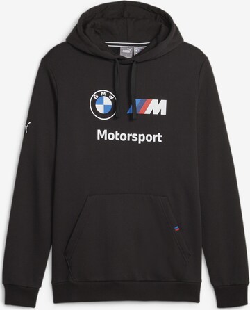 PUMA Sweatshirt 'BMW' in Zwart: voorkant