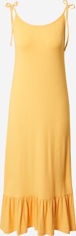 Robe 'Leane Kimmie' MSCH COPENHAGEN en jaune : devant