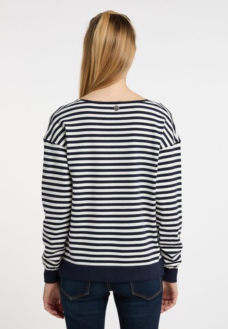 DreiMaster Maritim - Pullover 'Takelage' em azul