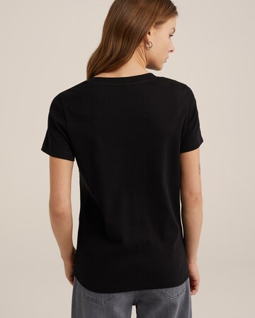 WE Fashion T-Shirt in Schwarz