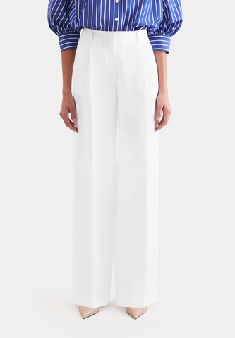 SEIDENSTICKER Regular Broek in Wit
