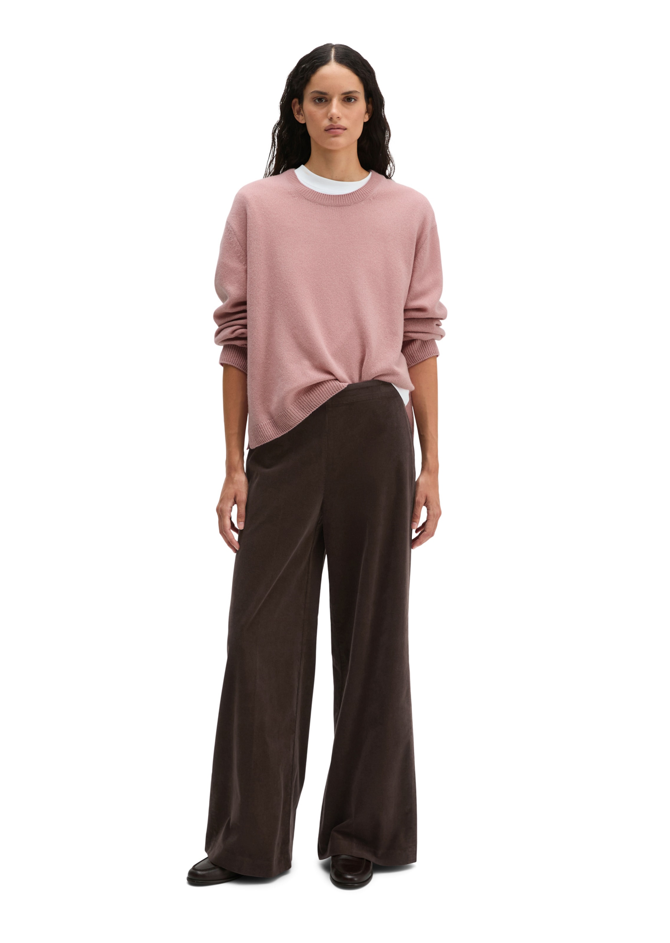 Marc O'Polo Loosefit Hose in Braun