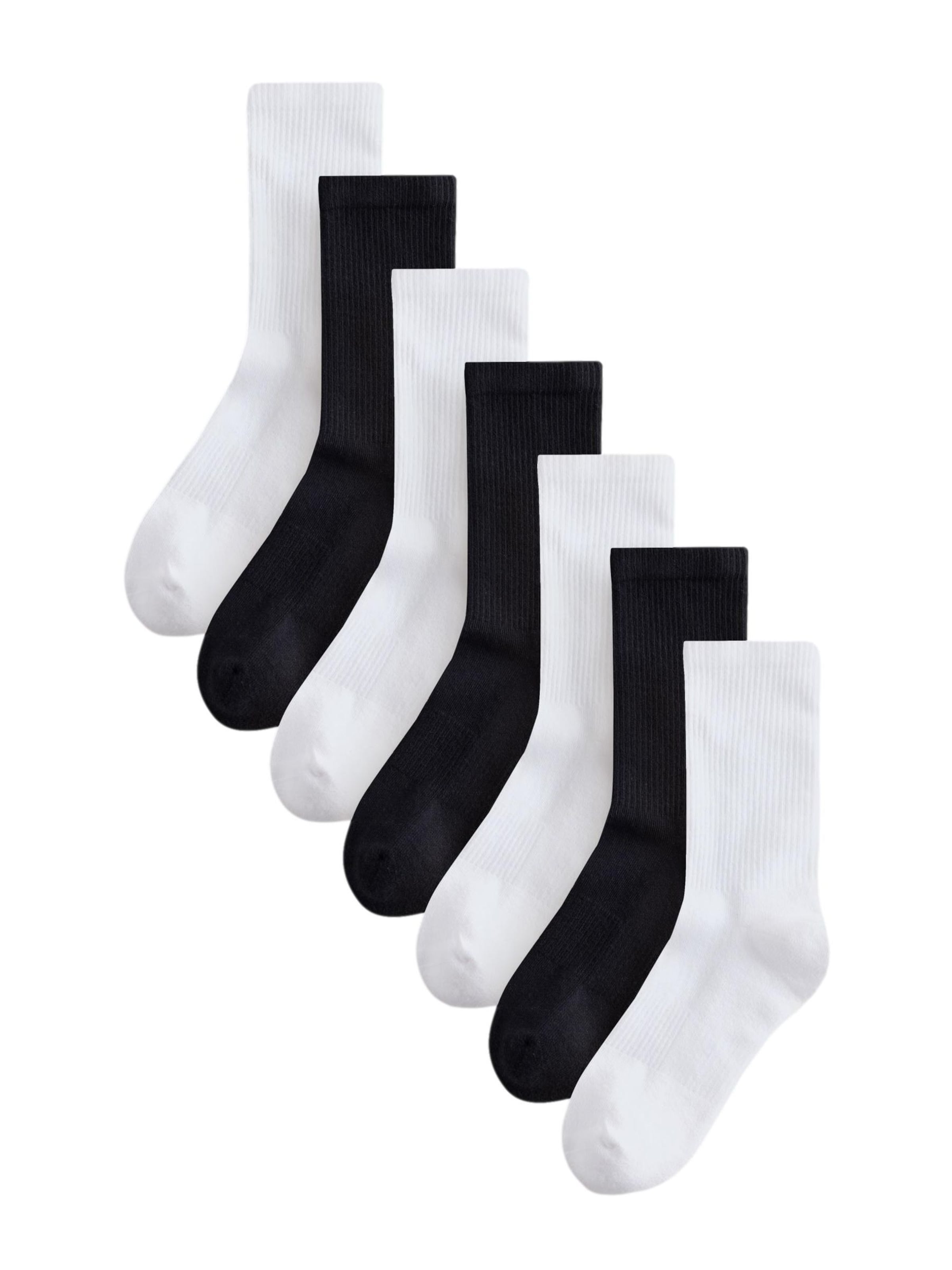 Next Socken in 36-41 in schwarz / weiß, Produktansicht