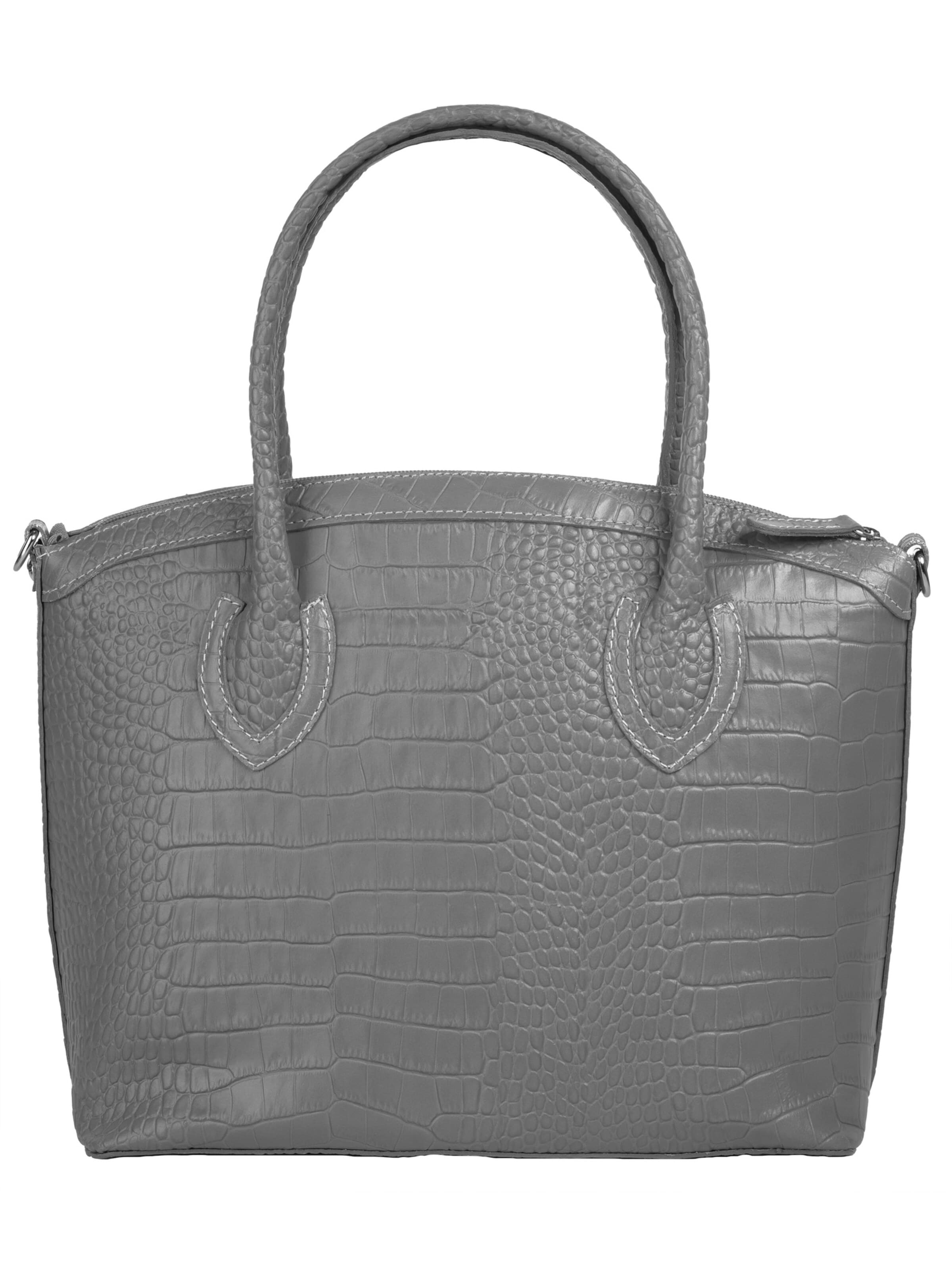 Cluty Handbag in Grey: front