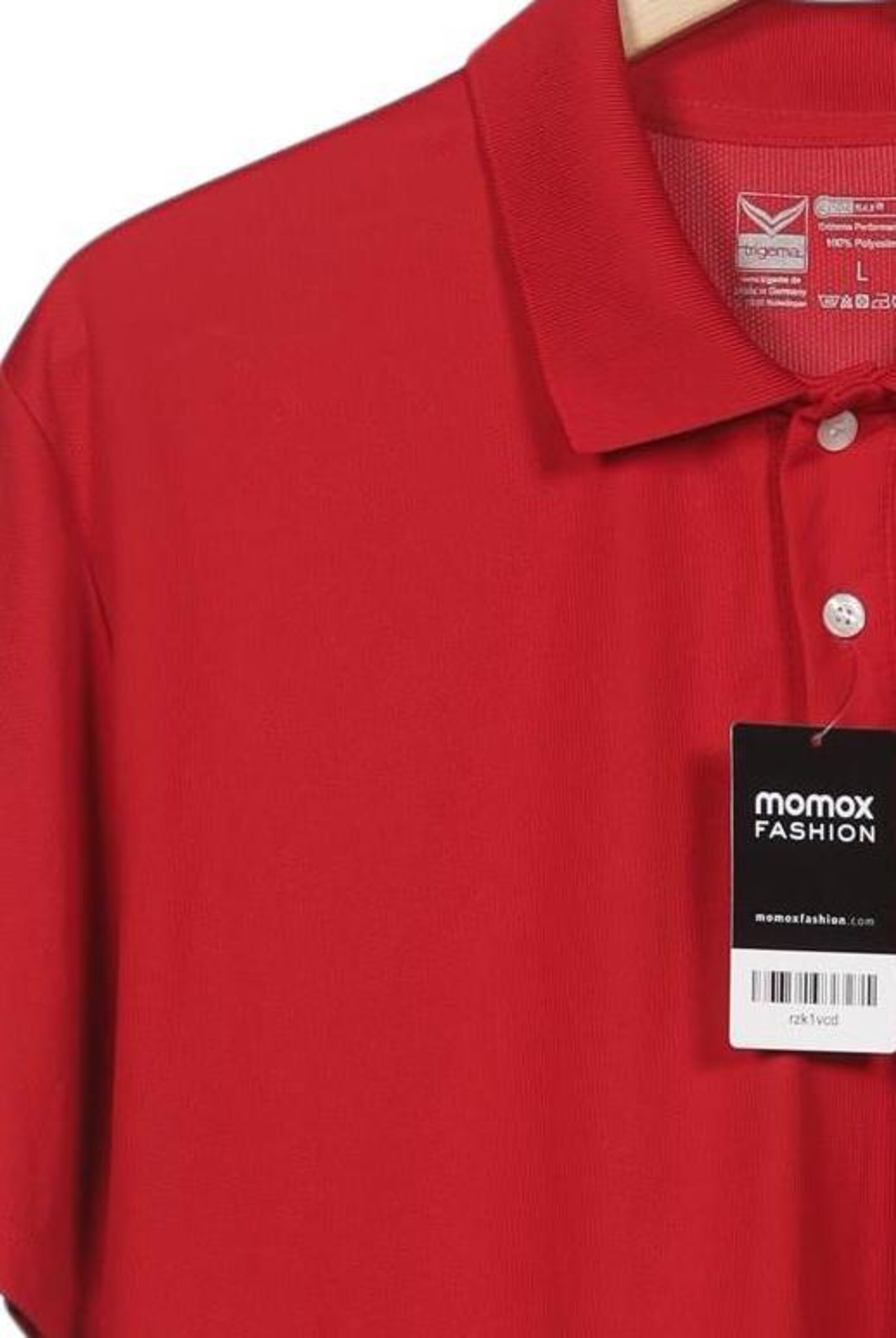 Trigema Poloshirt L in Rot