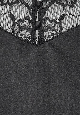 LASCANA Negligee in Black