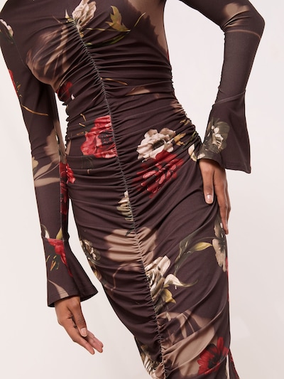 Abito Lipsy di colore beige / cioccolato / oliva / rosso sangue, Visualizzazione prodotti