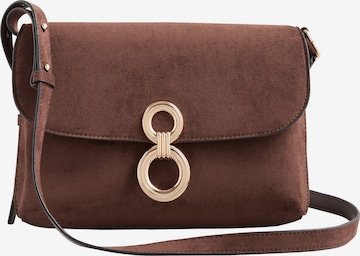 Borsa a tracolla di Lipsy in marrone: frontale