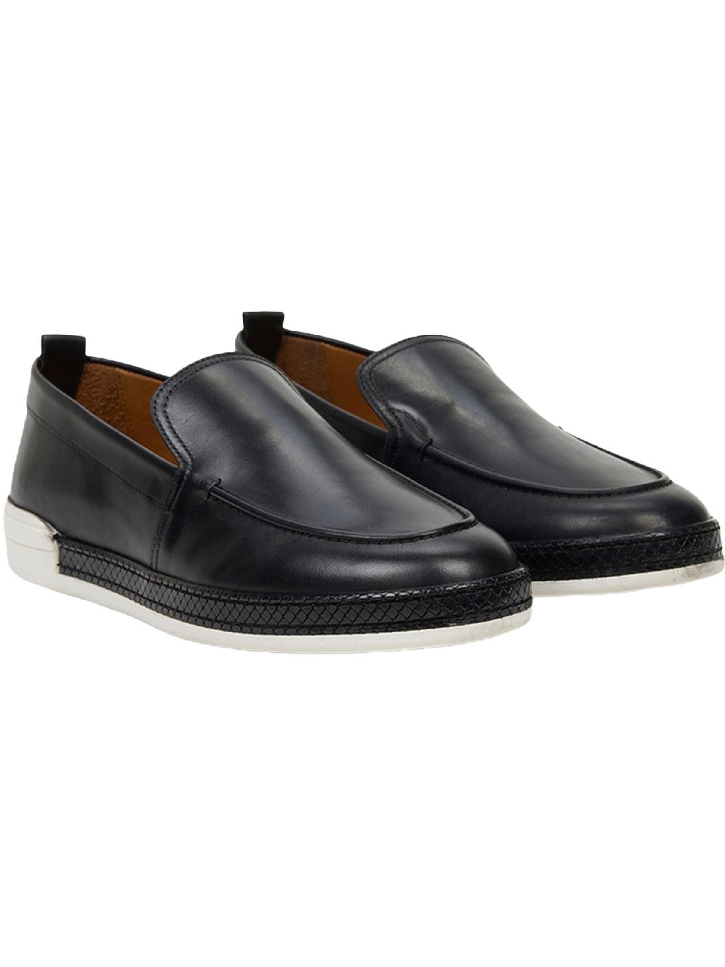 Desa - Mocasines 'Slipper' en negro