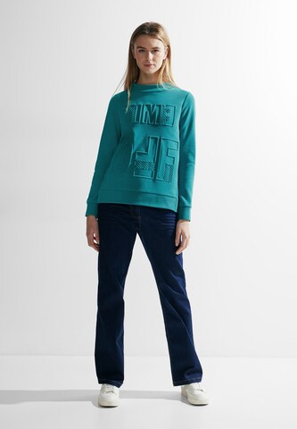 CECIL Sweatshirt in Blau