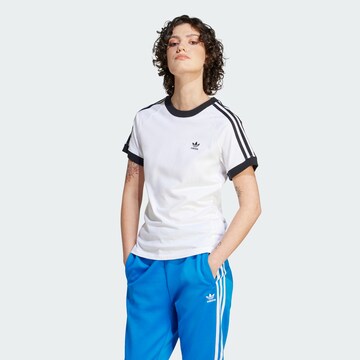 ADIDAS ORIGINALS T-Shirt 'Adicolor Classics' in Weiß: predná strana