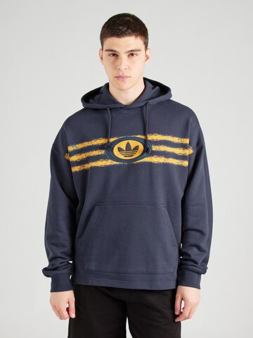 ADIDAS ORIGINALS Sweatshirt in Grijs: voorkant