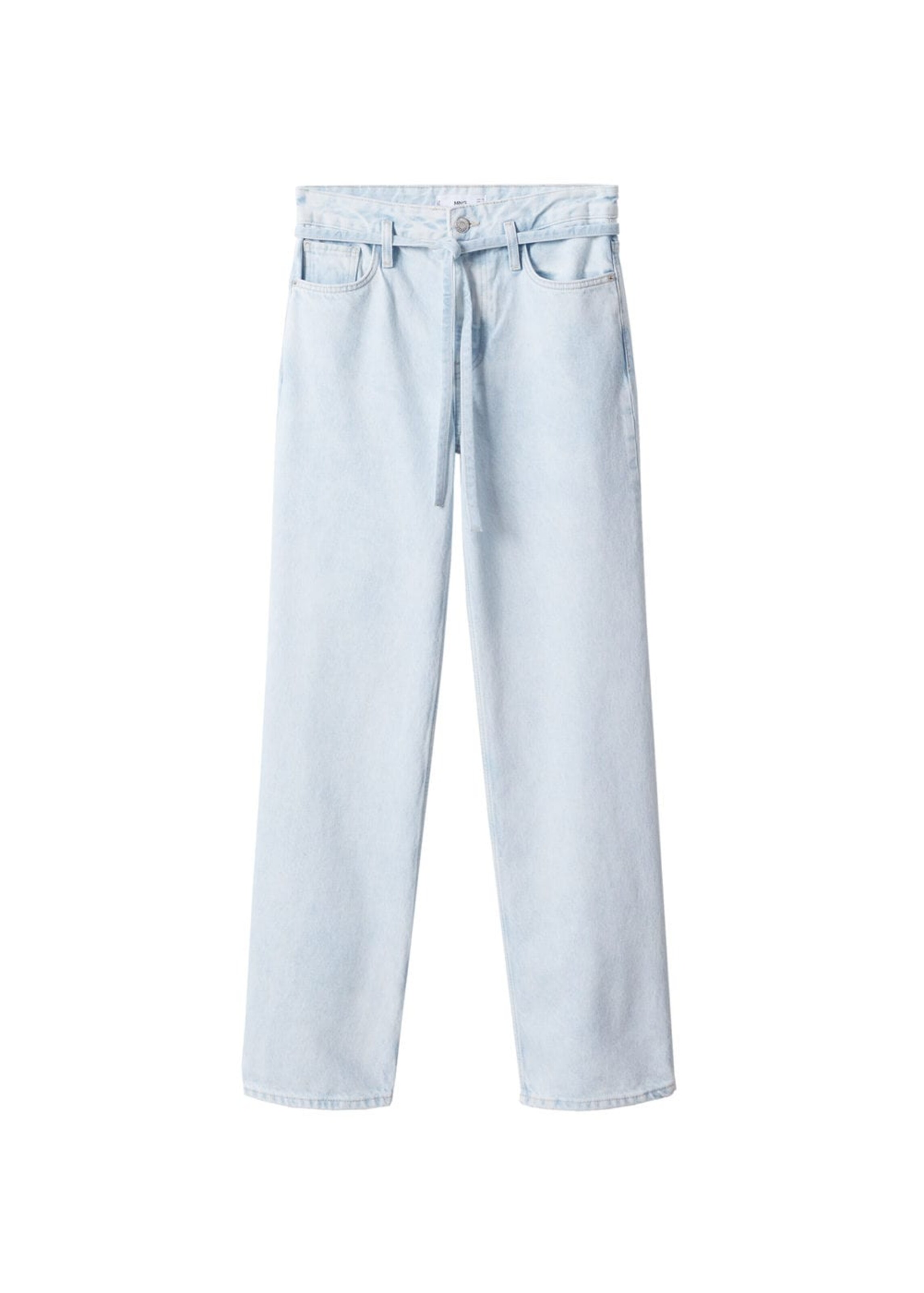 MANGO Wide Leg Jeans 'Danish' in Blau: Vorderseite