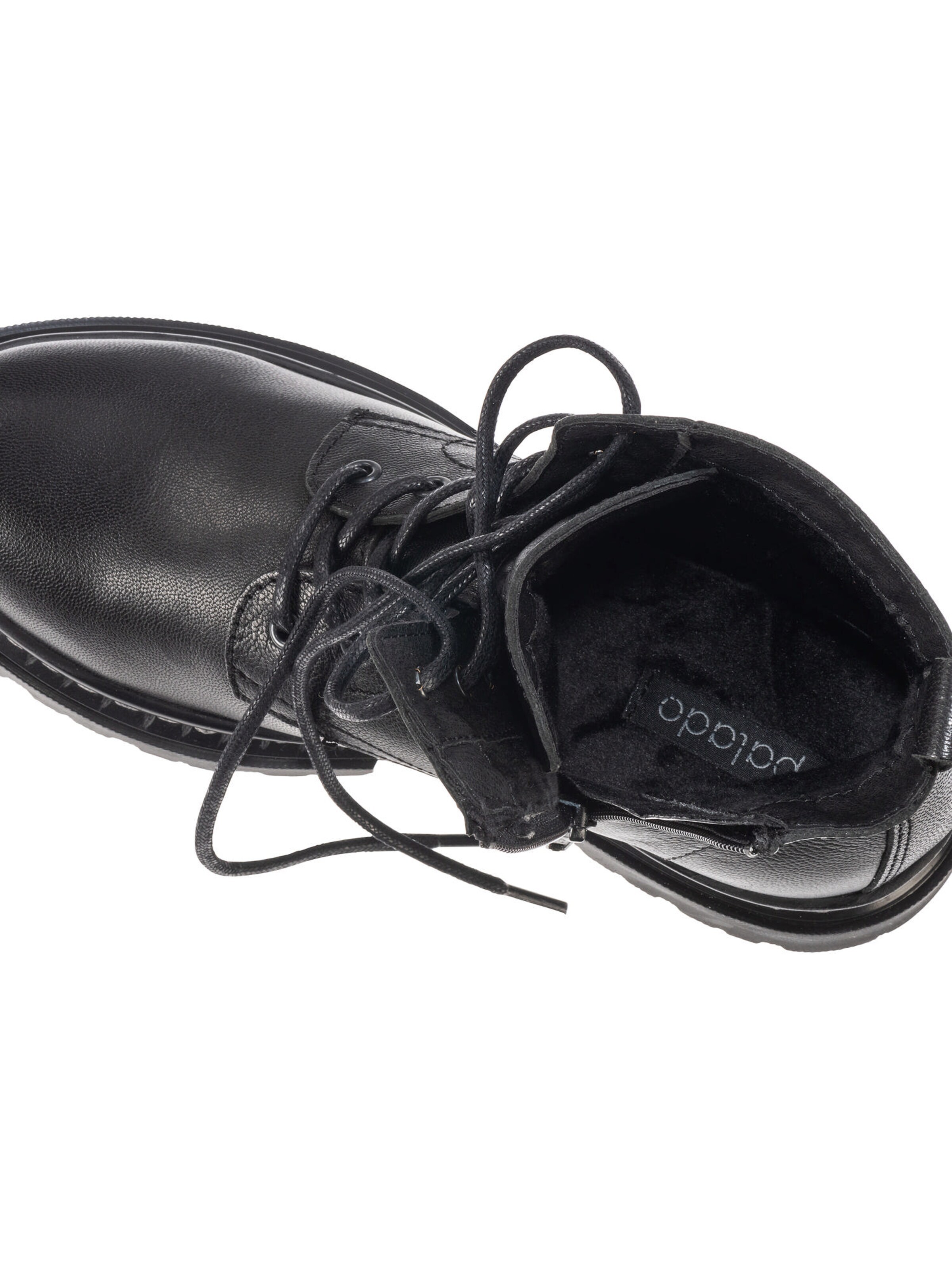 Palado Schnürstiefelette 'Kea'‌‌‌‌‌‌‌‌‌ in Schwarz