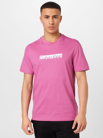 T-Shirt Calvin Klein en  : devant