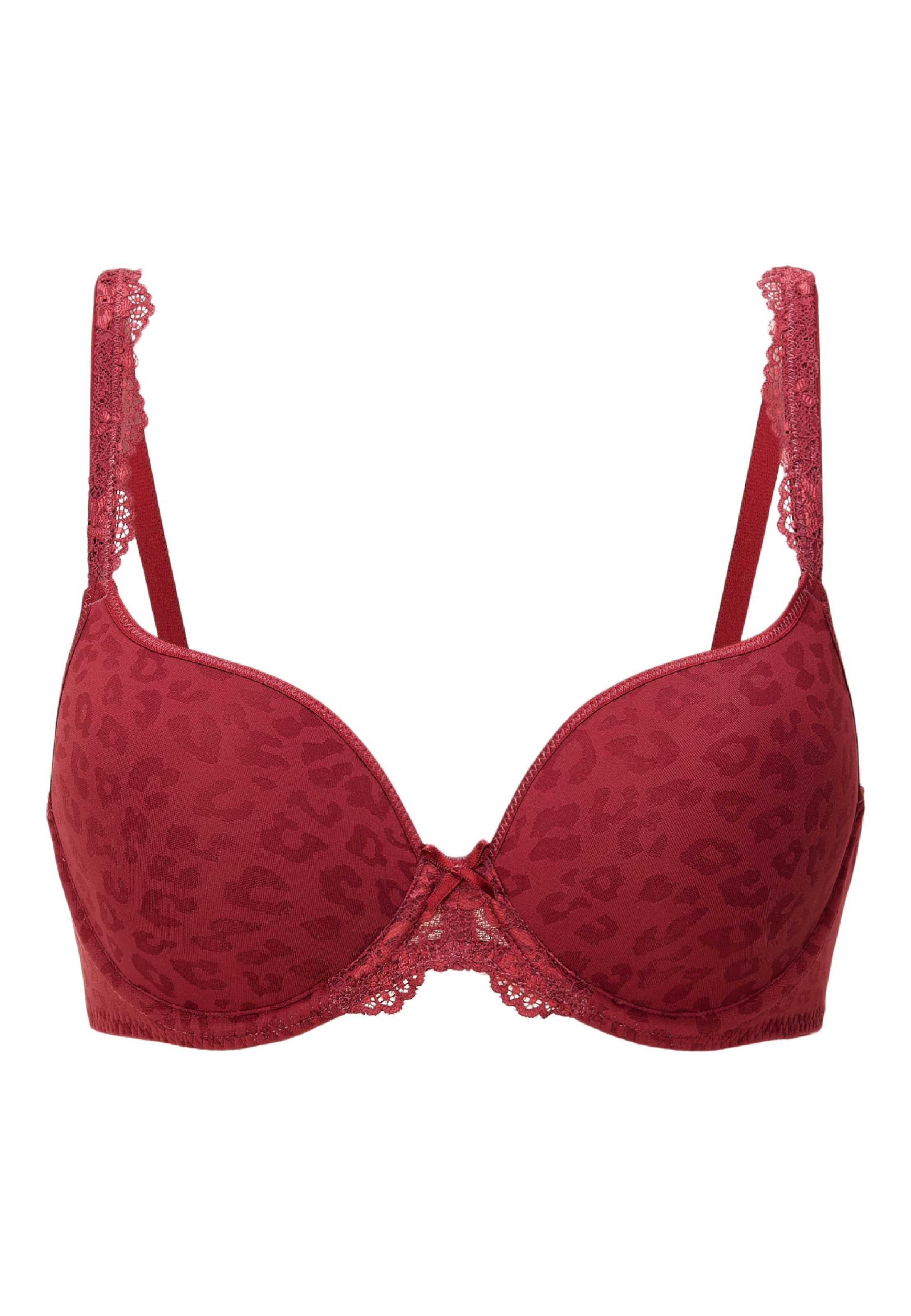 LingaDore T-Shirt BH in Rot: Vorderseite
